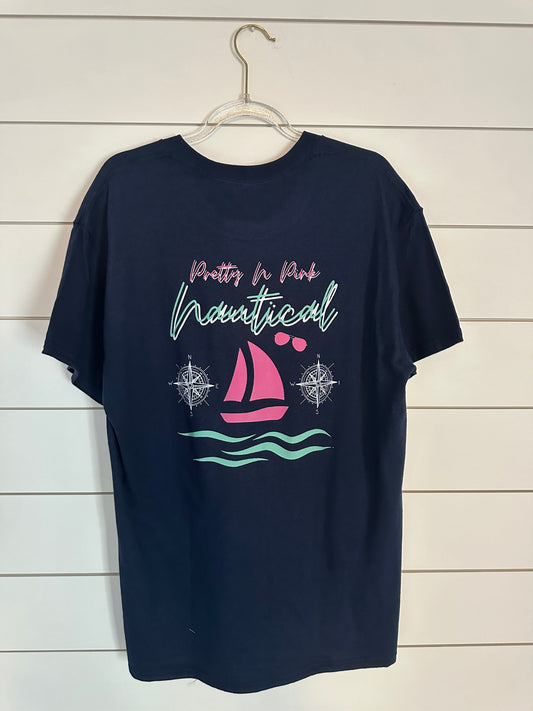 PRETTY N PINK NAUTICAL T-Shirt